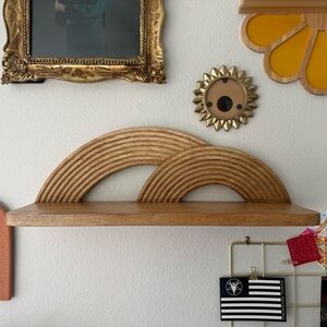 ❤️World Market - Wooden Rainbow Shelf
